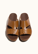 KNOT BELT SANDAL - VISONE