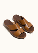 KNOT BELT SANDAL - VISONE