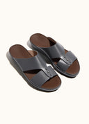 KNOT BELT SANDAL - GRIGIO