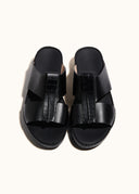 ROLLIS BELT SANDAL - NERO
