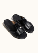 ROLLIS BELT SANDAL - NERO