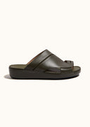 STITCHED SPLIT TOE SANDAL - MILITARE