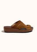 STITCHED SPLIT TOE SANDAL - SATTLE