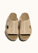 FRAMED BOX SANDAL - LARK