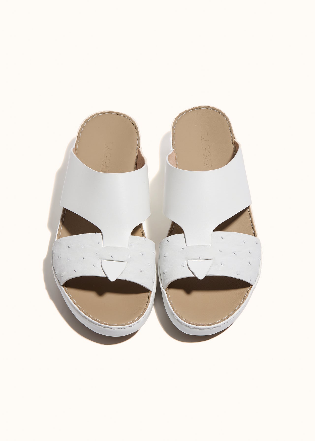 LOOPED BELT SANDAL - BIANCO OST