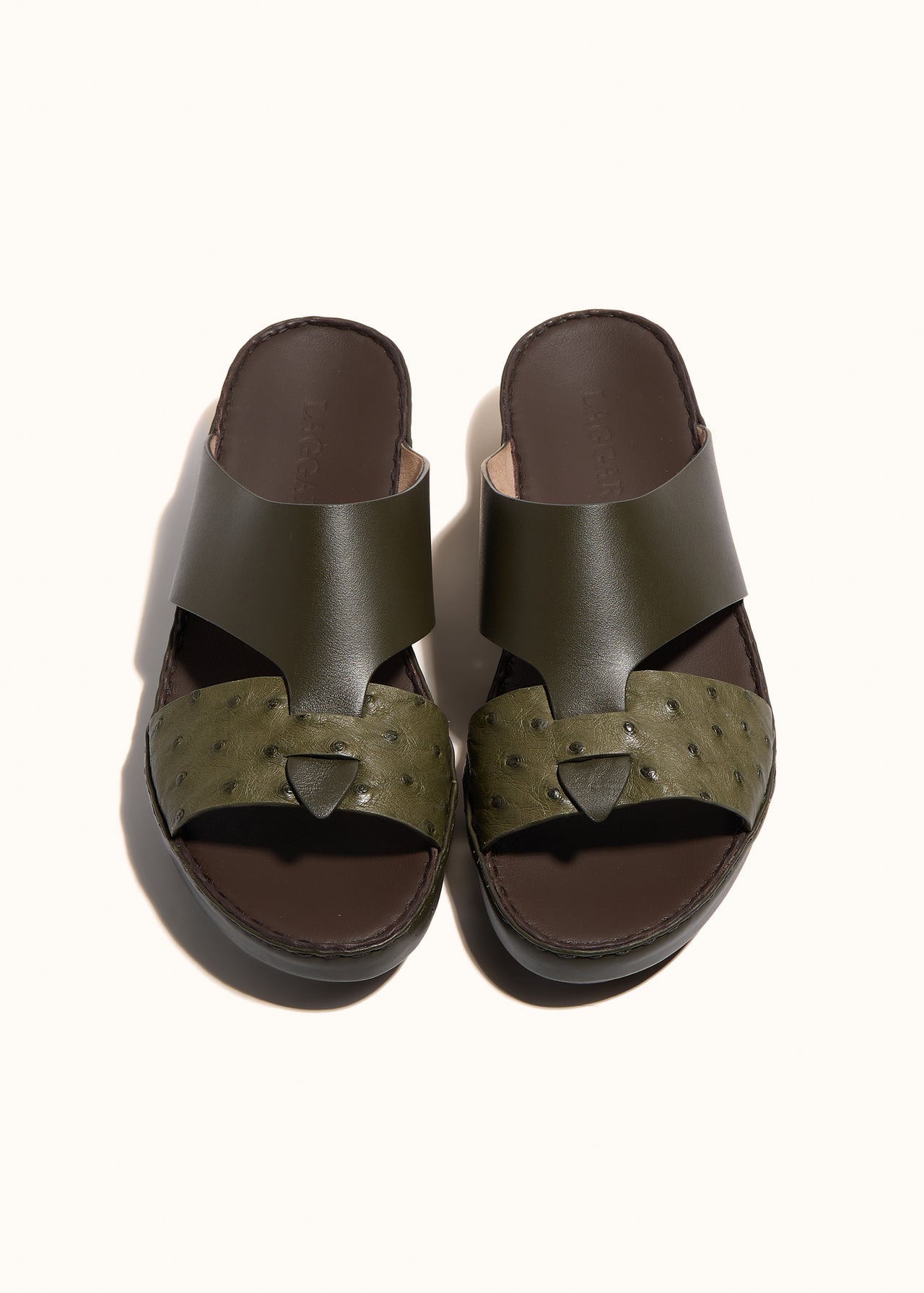 LOOPED BELT SANDAL - MILITARE