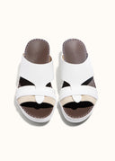 RUBBER GRIP SANDAL - BIANCO