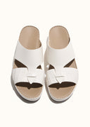 LOOPED BELT SANDAL - LATTE