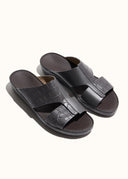 DRIFTED BELT SANDAL - ASFALTO