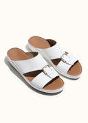 LEGACY BELT SANDAL - BIANCO