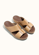 DRIFTED BELT SANDAL - ECRU