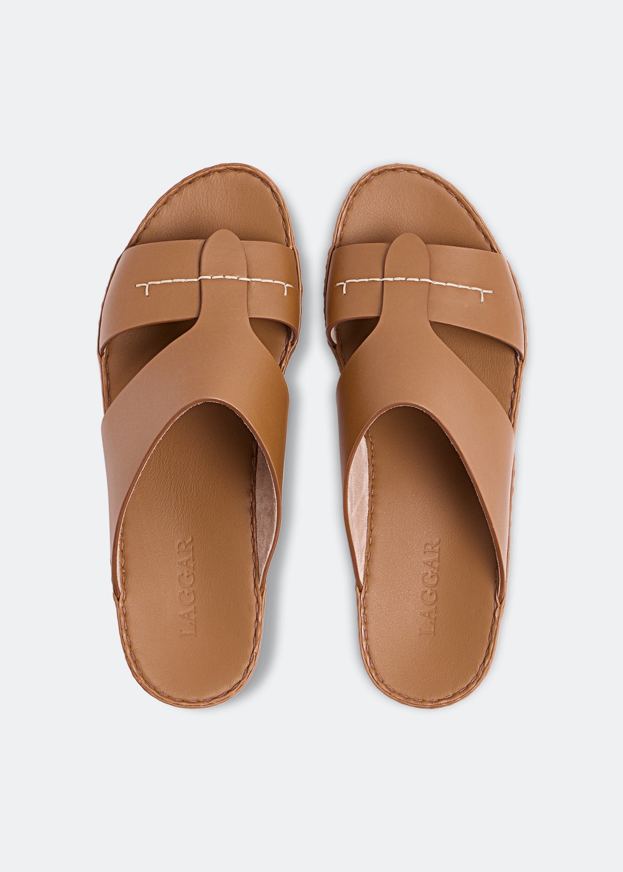 SINGLE STITCH SANDAL - VISONE