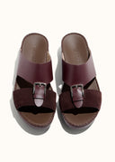 LEGACY BELT SANDAL - BORDEAUX