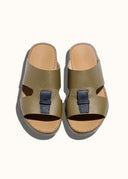 FORM BELT SANDAL - DEEP OLIVE