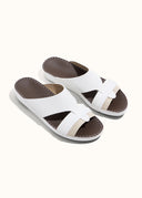 RUBBER GRIP SANDAL - BIANCO