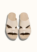 LOOPED BELT SANDAL - GHIACCIO