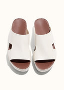 BOX SHAPE SANADL - LATTE