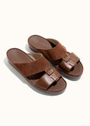 PEEK BUCKLE SANDAL - GIANDUIA