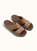 BOND BELT SANDAL - MUSHROOM