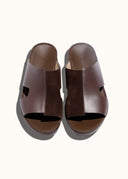 DRIFTED BOX SANDAL - CIOCCOLATO