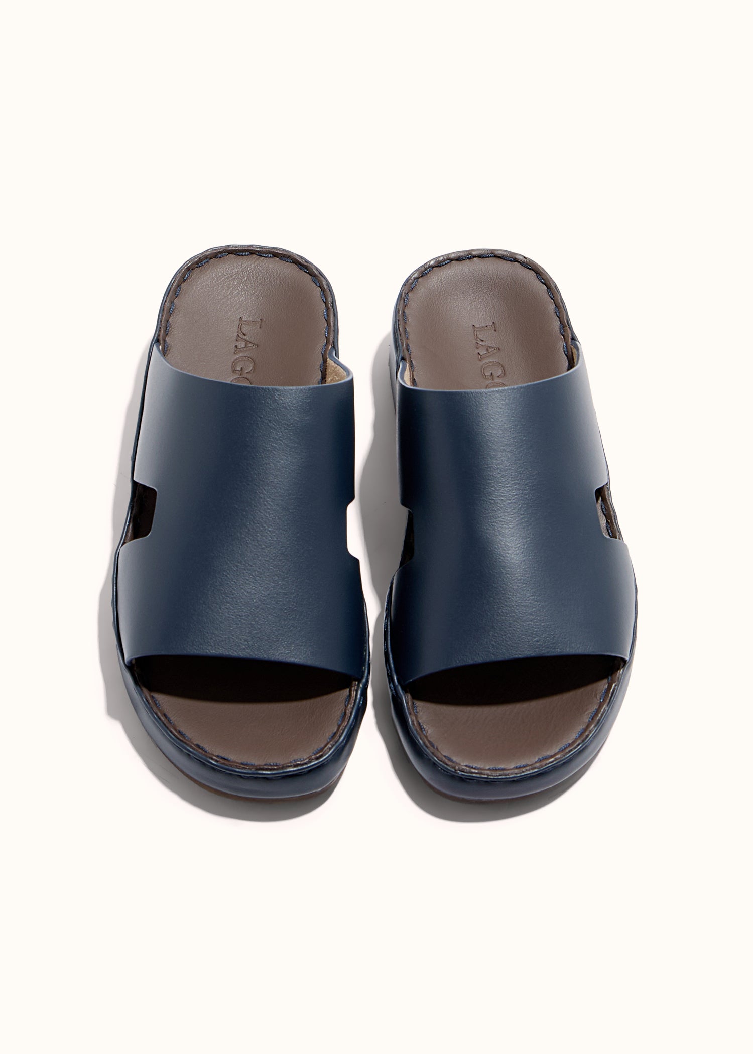 Box Shaped Sandal - Navy ( Junior ) – Laggar