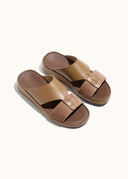 Bond Belt Sandal - Mushroom ( Junior )