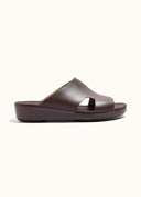 DRIFTED BOX SANDAL - CIOCCOLATO