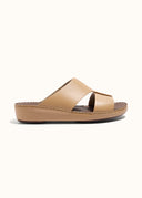DRIFTED BELT SANDAL - ECRU