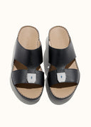 PLATELOCK SANDAL - BLACK