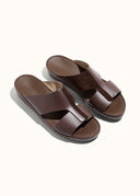 DRIFTED BELT SANDAL - CIOCCOLATO
