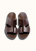 DRIFTED BELT SANDAL - CIOCCOLATO