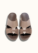 LOOPED BELT SANDAL - TOPO