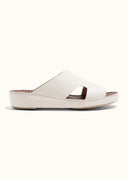 BOX SHAPE SANDAL - LATTE