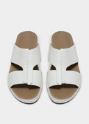 DRIFTED BELT SANDAL - BIANCO