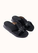 RUBBER GRIP SANDAL - NERO