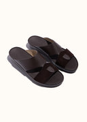 ENVELOPE BELT SANDAL - CACAO