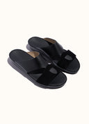 ENVELOPE BELT SANDAL - NERO