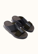 DRIFTED BELT SANDAL - NERO
