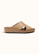 DRIFTED BOX SANDAL - ECRU