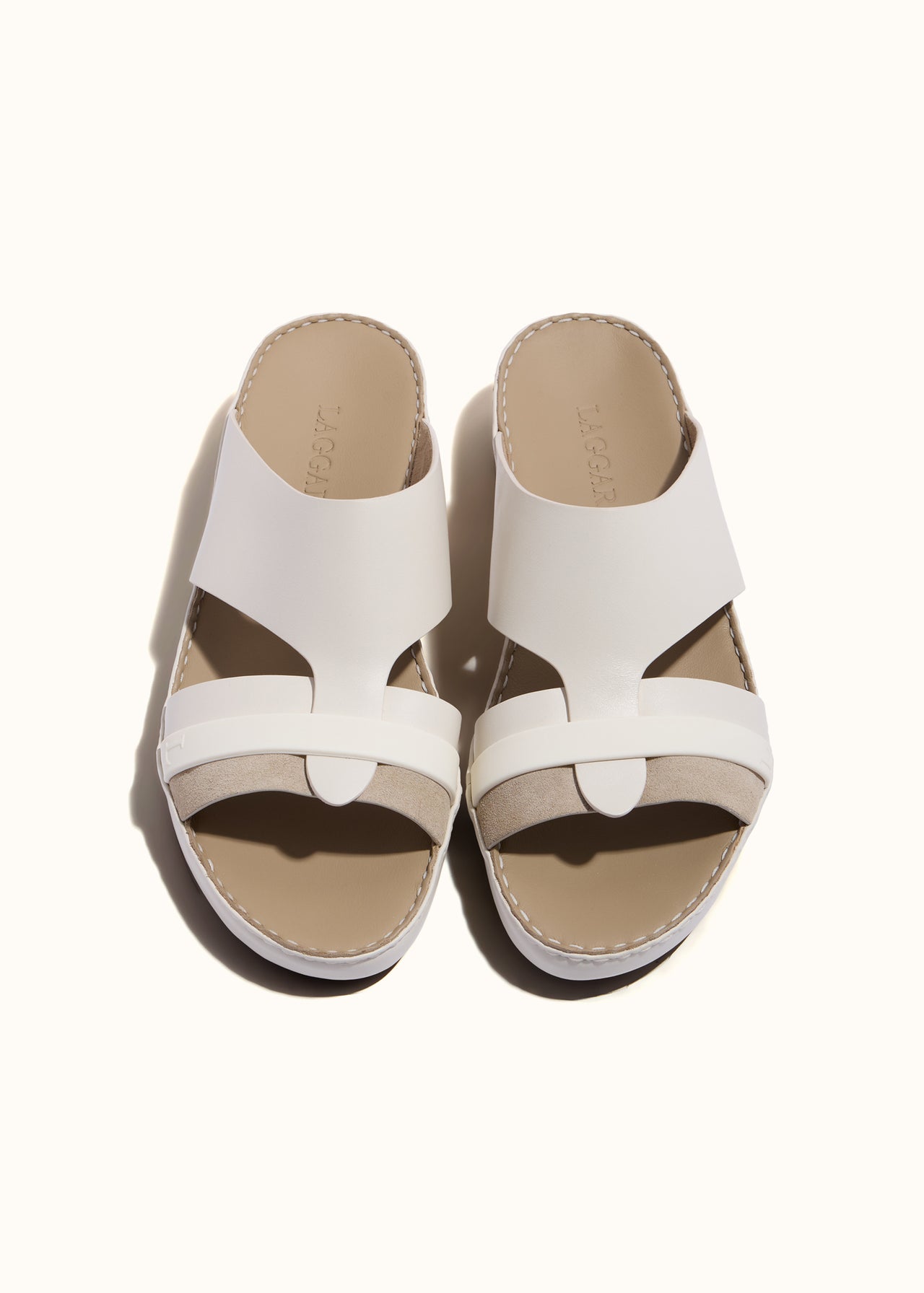 RUBBER GRIP SANDAL - LATTE