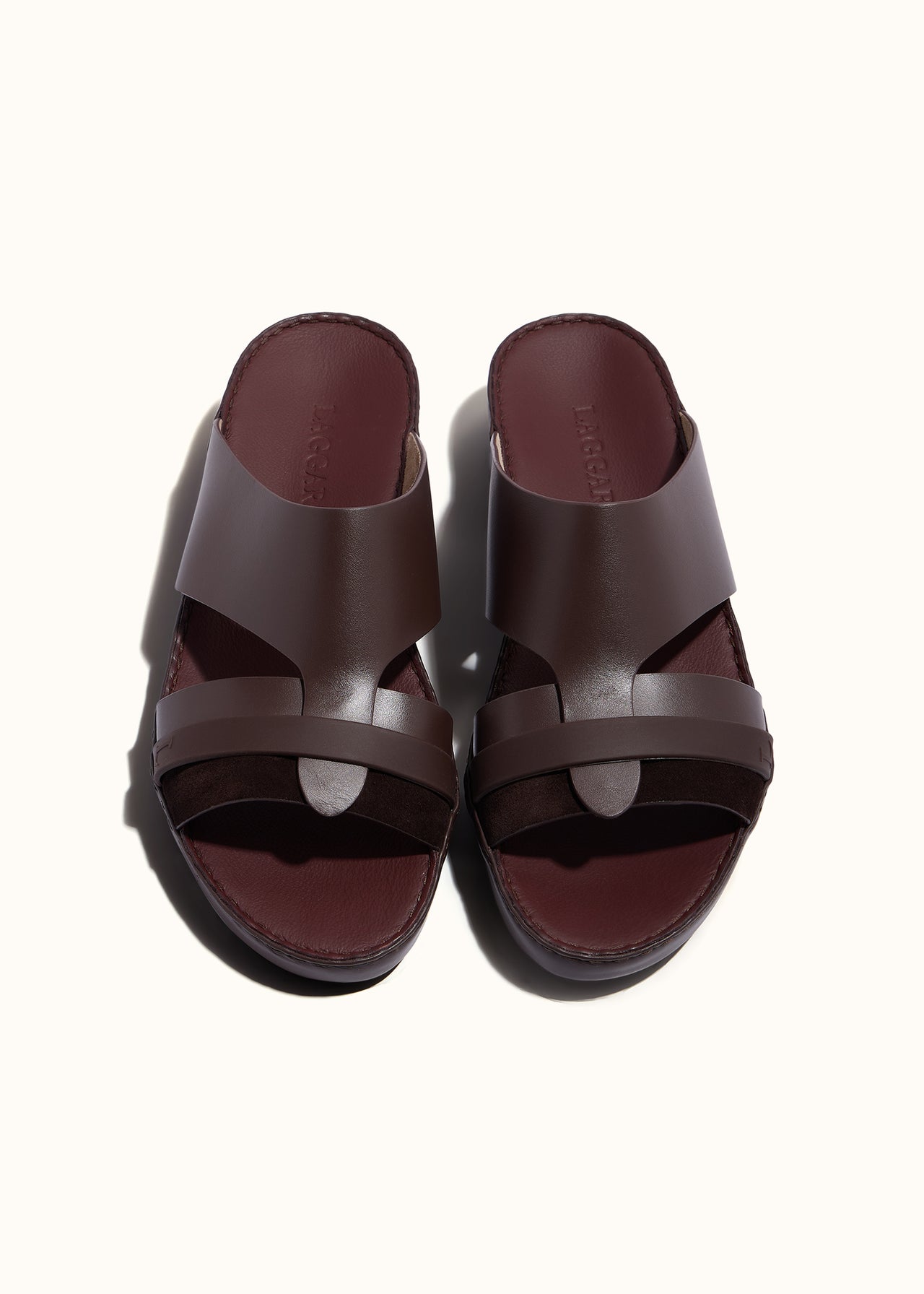 RUBBER GRIP SANDAL - CIOCCOLATO