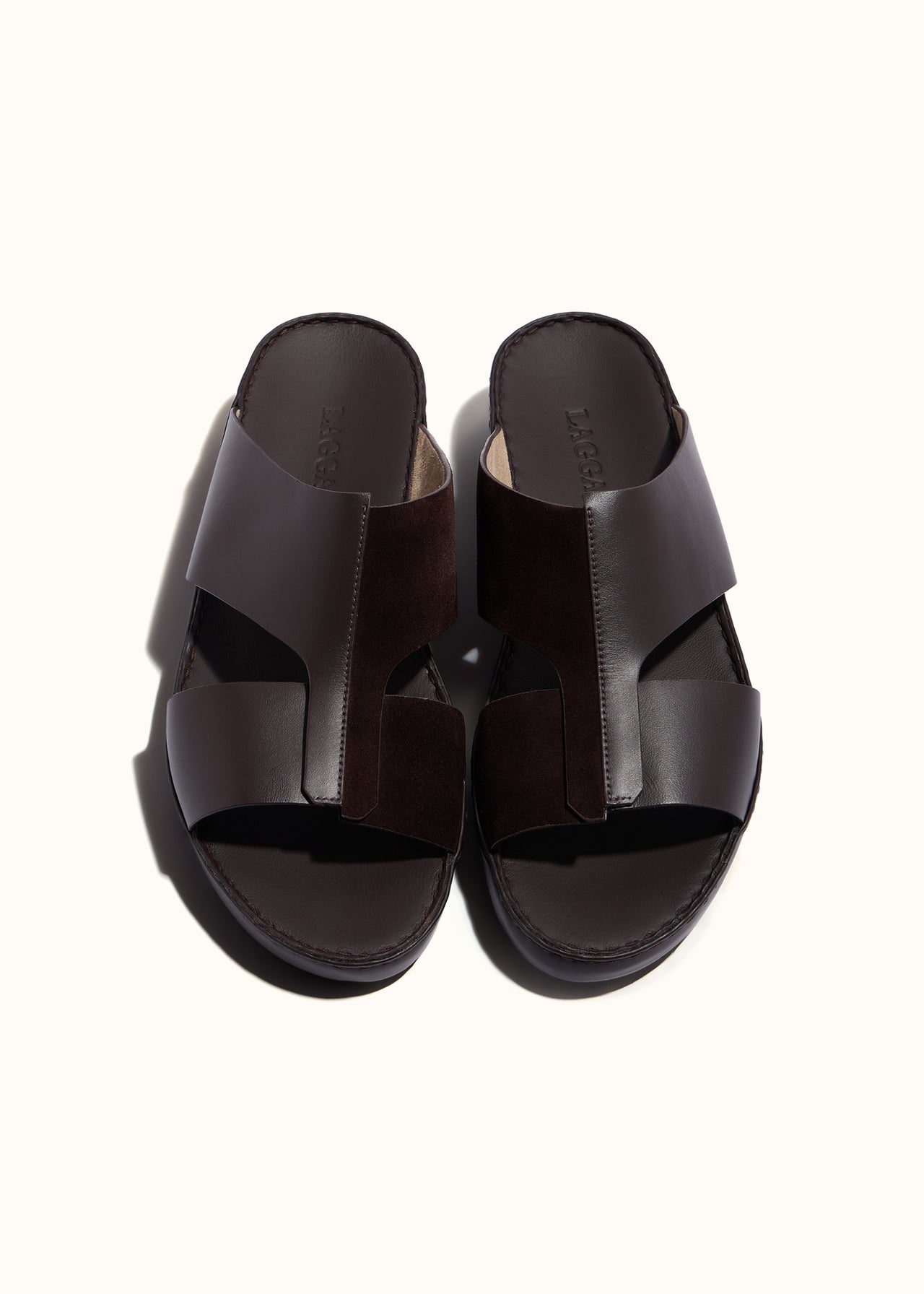 DRIFTED BELT SANDAL - CACAO