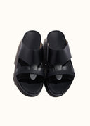 RUBBER GRIP SANDAL - NERO