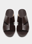 DRIFTED BELT SANDAL - CACAO