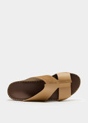 DRIFTED BELT SANDAL - ECRU