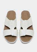 DRIFTED BELT SANDAL - BIANCO