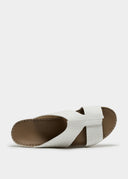 DRIFTED BELT SANDAL - BIANCO