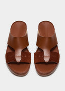 SINGLE STITCH SANDAL - TOBACCO