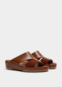 SINGLE STITCH SANDAL - TOBACCO