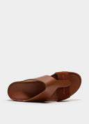 SINGLE STITCH SANDAL - TOBACCO
